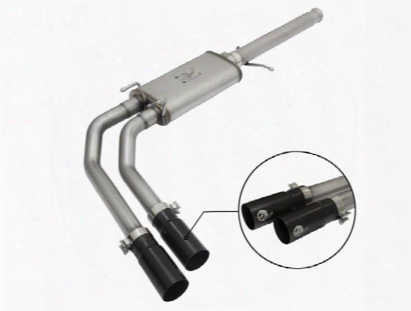 2012 Chevrolet Silverado 1500 Afe Power Rebel Series Cat-back Exhaust System