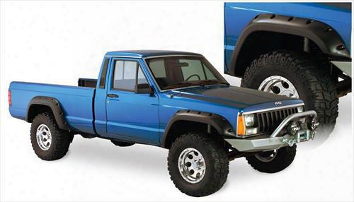 Bushwacker Jeep Xj Cherokee Fender Flare Set 10912-07 - Cut-out Style