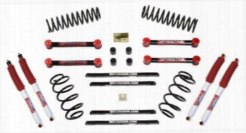 2002 Jeep Wrangler (tj) Skyjacker 2.5 Inch Lift Kit With Hydro Shocks
