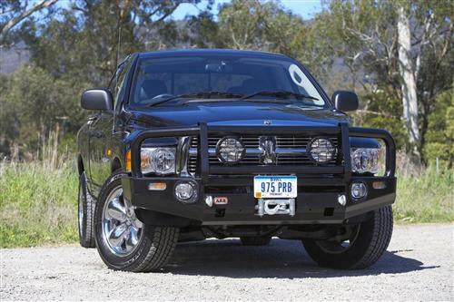 2003 Dodge Ram 2500 Arb 4x4 Accessories Black Dodge Ram Deluxe Bull Bar Winch Mount Bumper