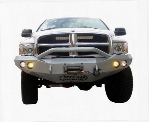 2003 Dodge Ram 3500 Road Armor Front Stealth Winch Bumper Pre-runner Round Light Port In Satin Black