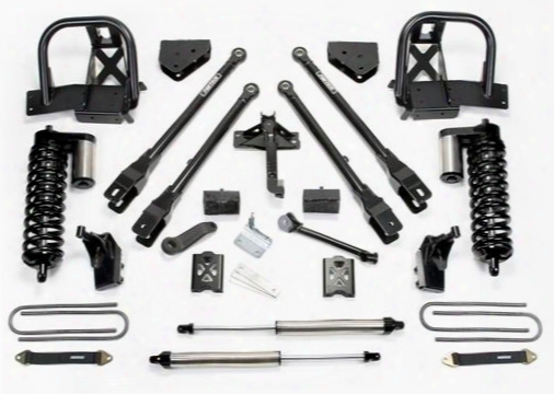 2008 Ford F-250 Super Duty Fabtech 6 Inch 4 Link Lift Kit W/dirt Logic Ss 4.0 Coilovers & Rear Dirt Logic Ss Shocks