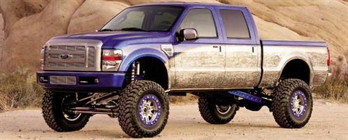 2010 Ford F-350 Super Duty Fabtech 10 Inch 4 Link Lift Kit W/dirt Logic Ss 4.0 Coilovers & Rear Dirt Logic Ss Shocks