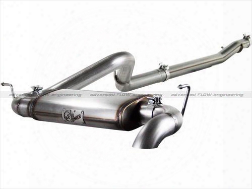 2013 Jeep Wrangler (jk) Afe Power Mach Force Xp Exhaust System
