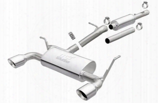 2013 Jeep Wrangler (jk) Magnaflow Exhaust Stainless Steel Cat-back Performance Exhaust System With Polished Tips