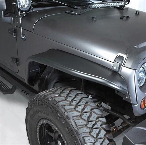 2017 Jeep Wrangler (jk) Bushwacker Aluminum Fender Flares