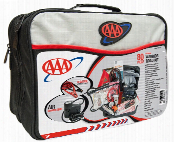 Aaa Road Warrior 80 Piece Emergency Kit