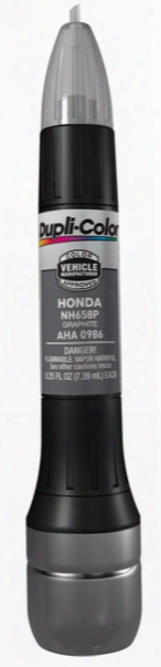 Acura &amp; Honda Graphite All-in-1 Scratch Fix Pen - Nh658p 2002-2008