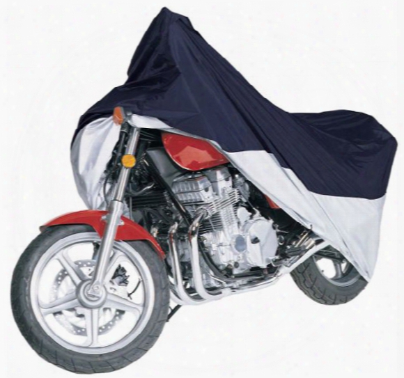 Classic Motorgear Blue &amp; Silver Sports Motorcycle Cover