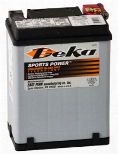 Deka Etx15 Agm Power Sport Battery 220 Cca