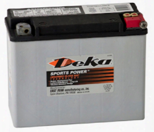 Deka Etx18l Agm Power Sport Battery 340 Cca