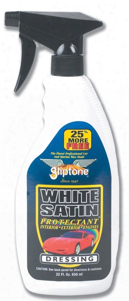 Gliptone White Satin Protectant Dressing Spray 22 Oz