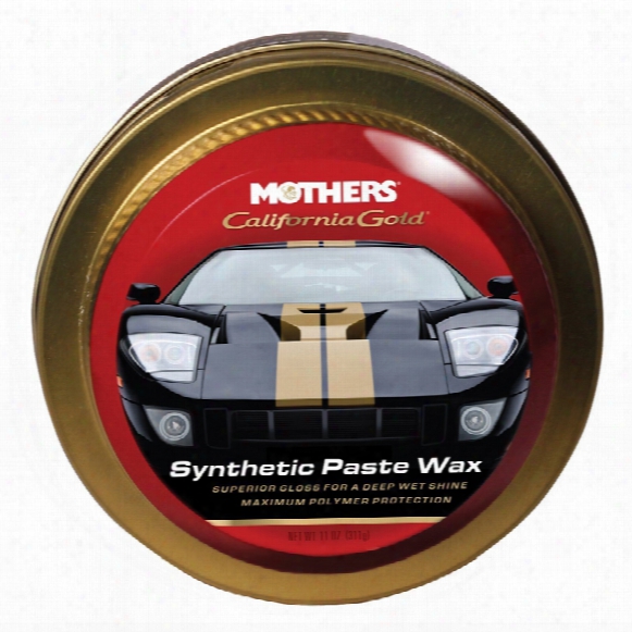 Mothers California Gold Synthetic Paste Wax 11 Oz