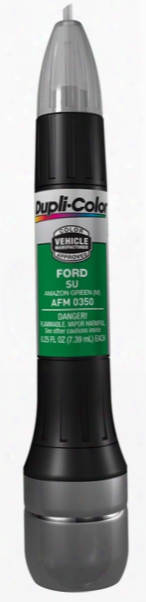 Ford &amp; Mazda Metallic Amazon Green All-in-1 Scratch Fix Pen - Su 1999-2004