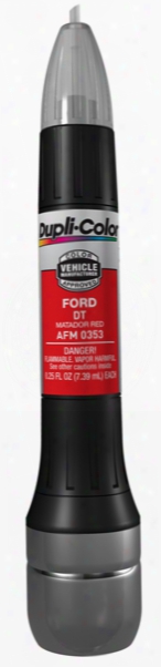 Ford Matador Red All-in-1 Scratch Fix Pen - Dt 2002-2009