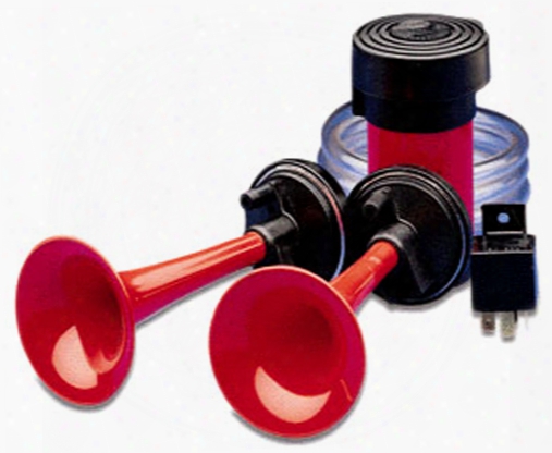 Hella 12v Twin 2-tone Air Horn Kit