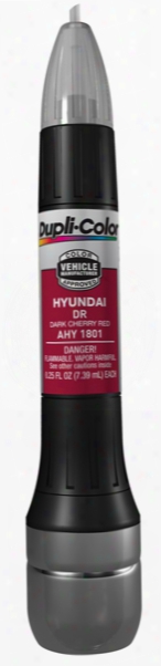 Hyundai Metallic Dark Cherry Red All-in-1 Scratch Fix Pen - Dr 2007-2010
