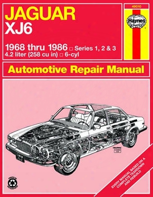 Jaguar Xj6 Haynes Repair Manual 1968-1986