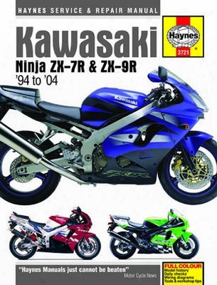 Kawasaki Ninja Zx-7r And Zx-9r Haynes Repair Manual 1994 - 2004