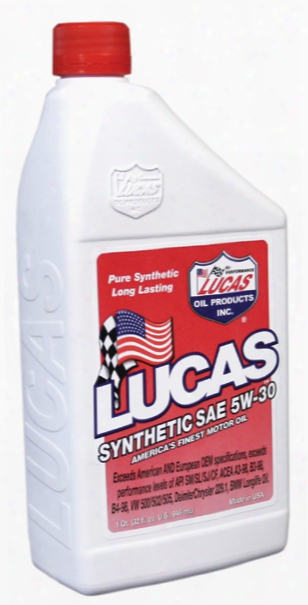 Lucas 5w30 Synthetic Motor Oil 1 Qt.