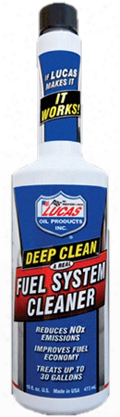 Lucas Deep Clean Fuel System Cleaner 16 Oz.