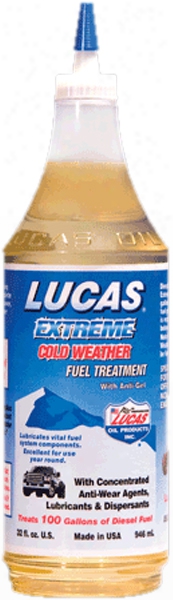 Lucas Extreme Cold Weather Fuel Treatment 32 Oz.