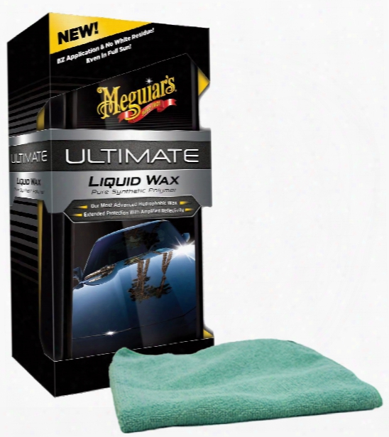Meguiars Ultimate Liquid Wax &amp; Microfiber Cloth Kit