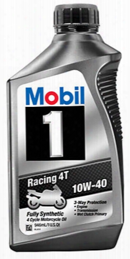 Mobil 1 Racing 4t 10w-40 Motorcycle Oil