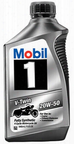 Mobil 1 V Twin 20w-50 Motorcycl Oil