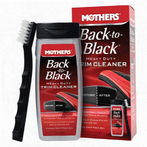 Mothers Back-to-black Heavy Duty Trim Cleaner Kit