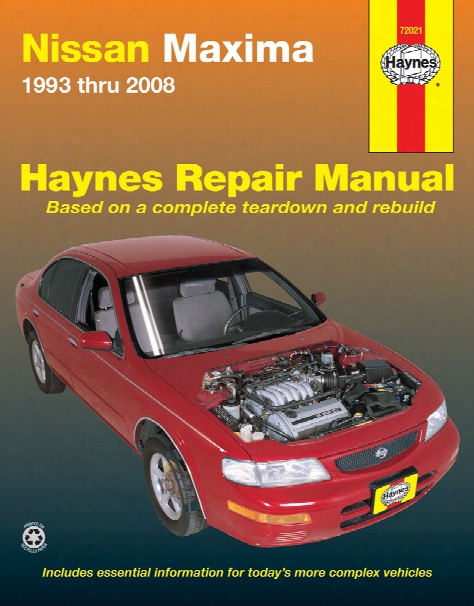 Nissan Maxima Haynes Repair Manual 1993-2008