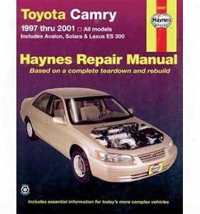 Toyota Camry Avalon And Solara &amp; Lexus Es300 Haynes Repair Manual 1997-2001