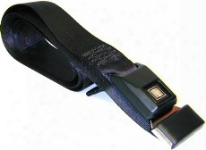 Car &amp; Rv Black Push-button Release Seat Belt 74&quot; Long