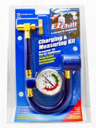 Ez Chill R-134a Charging &amp; Measuring Kit