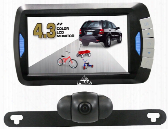Peak 4.3&quot; Lcd Full Color Wireless Back-up Camera System