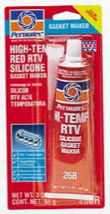 Permatex High-temp Red Rtv Silicone Gasket Maker 3 Oz.