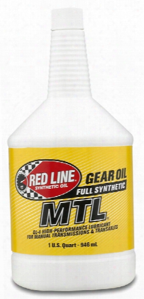 Red Line Synthetic 70w80 Manual Transmission Oil 1 Qt.