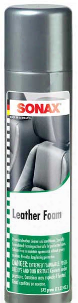 Sonax Leather Foam Cleaner &amp; Conditioner 13.02 Oz
