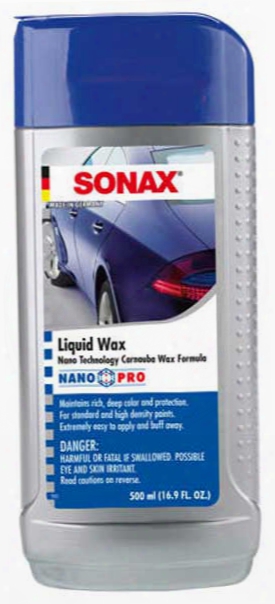 Sonax Nanotechnology Liquid Wax 16.9 Oz