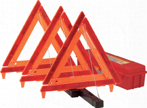 Victor Auto Emergency Warning Triangle 3 Pack