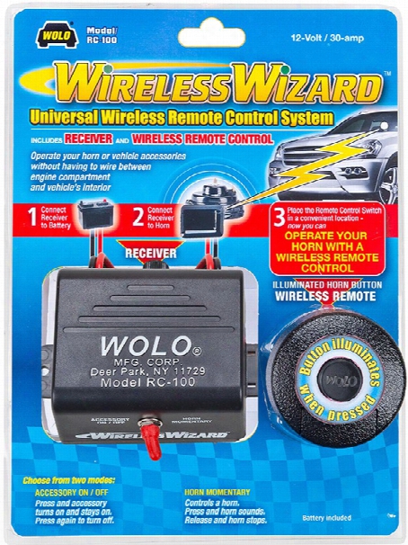 Wolo Universal Wireless Remote Control System