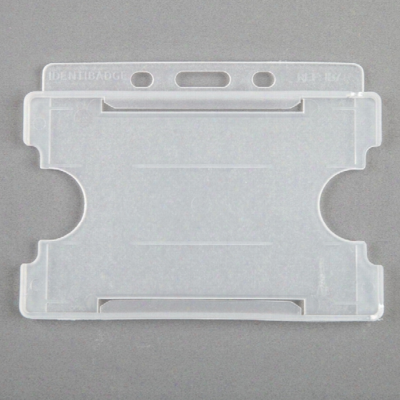 Identibadge Swipe Card Holder Neutral Single Side (pk-50)