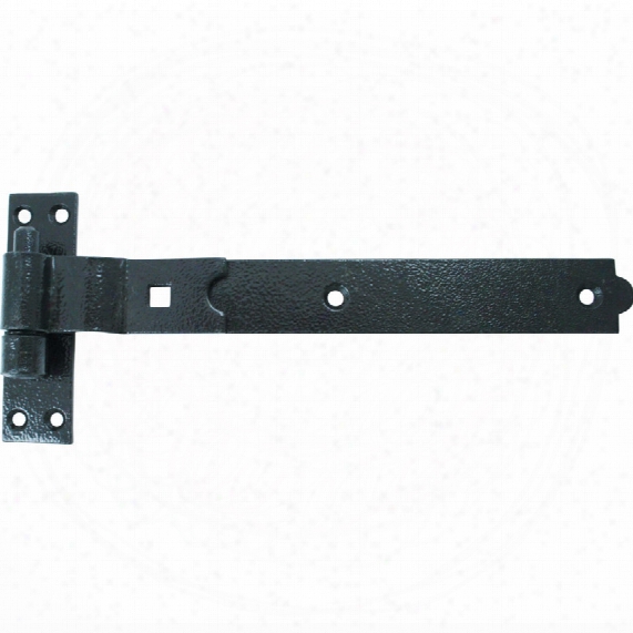 Matlock 250mm Cranked Bands & Hooks On Plate Black (pr)