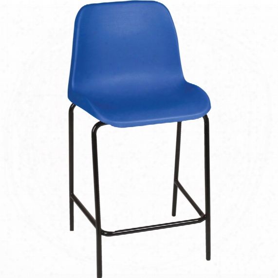 Polypropylene Stool 24" (610mm) Blue