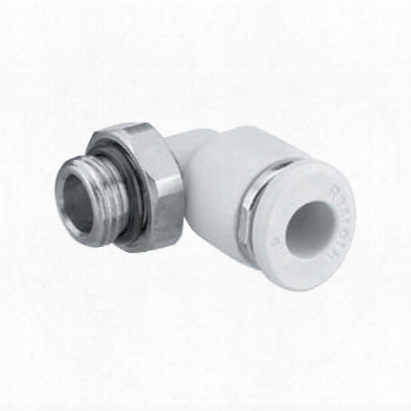 Rexroth Pneumatics Qr1 Series Stud Elbow G3/ 8 To 6mm