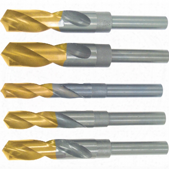 Sherwood 17.00mm Hss 1/2" Parallel Shank Drill Tin Tipped