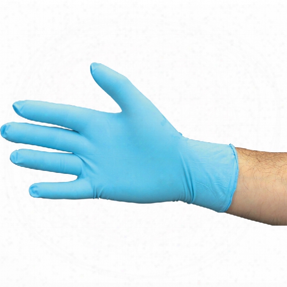 Sitesafe Blue Nitrile Powdered Disposable Gloves - Size Xl