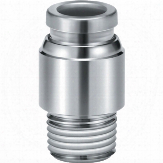 Smc Kqg2s08-02s Stainless Hexagon Fitting 8mm R1/4