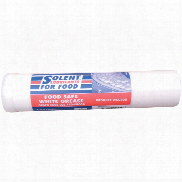 Solent Lubricants For Food Wgc400 Food Safe White Grease 400ml