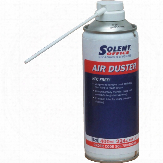 Solent Office Air Duster Hfc Free 400ml